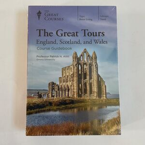 The Great Tours England Scotland and Wales DVD w/ Guidebook - NEW